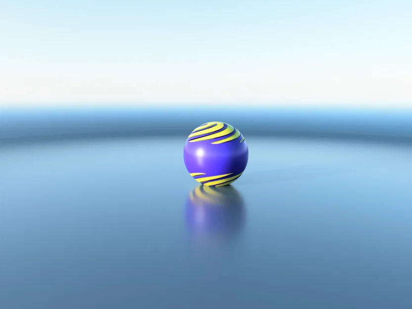 Quả cầu xoay Fidget Toy giải tỏa căng thẳng - File in 3D độc đáo - Image 2