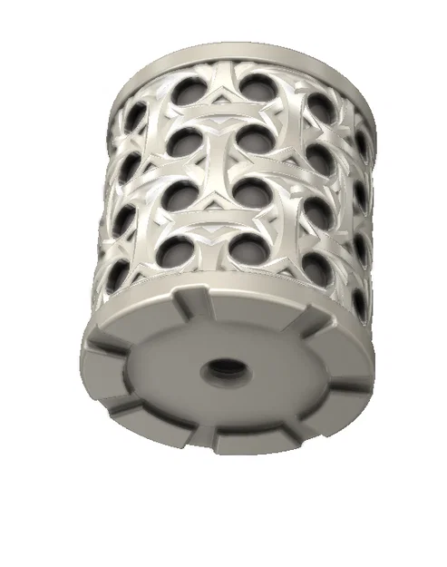 Chậu cây họa tiết (Pattern planter pot) - Image 2