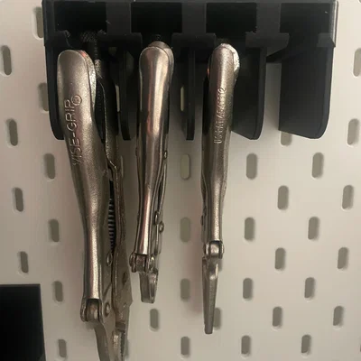 Giá treo kìm chết (Vice Grip) gắn bảng Ikea Skadis tiện lợi