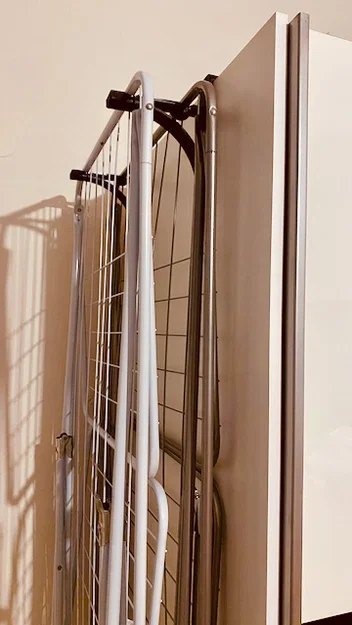 Móc treo tủ quần áo đôi cho cây phơi đồ (Double clothes horse Wardrobe hook) - Image 1