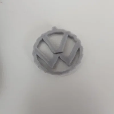 Móc khóa logo Volkswagen 3D - Mẫu thiết kế tinh tế cho xe hơi