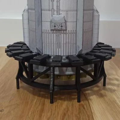 Chân đế vận chuyển Super Heavy tỉ lệ 1:100
