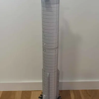 Chân đế vận chuyển Super Heavy tỉ lệ 1:100