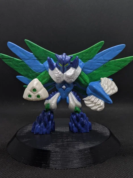 Mô hình 3D Nobilmantis - Chúa tể đại dương (Gormiti) để in 3D - Image 1