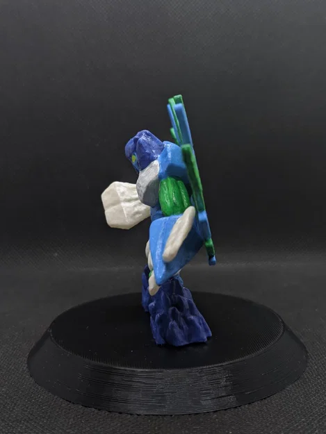 Mô hình 3D Nobilmantis - Chúa tể đại dương (Gormiti) để in 3D - Image 2