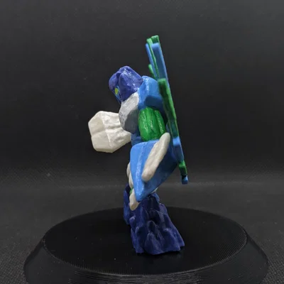 Mô hình 3D Nobilmantis - Chúa tể đại dương (Gormiti) để in 3D