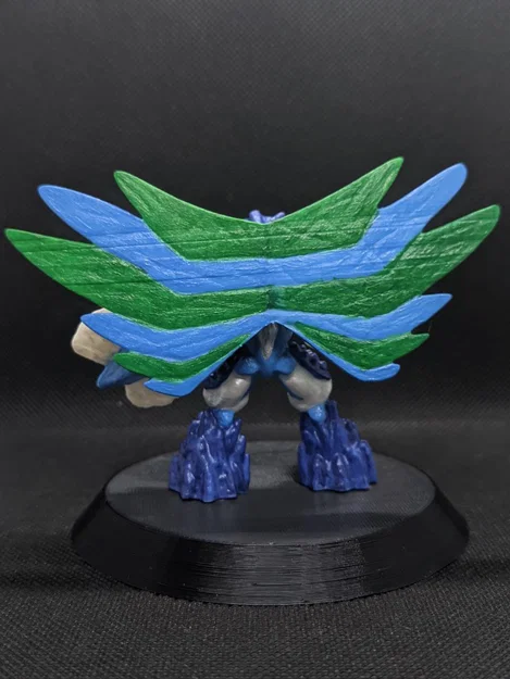 Mô hình 3D Nobilmantis - Chúa tể đại dương (Gormiti) để in 3D - Image 3