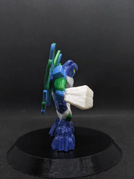 Mô hình 3D Nobilmantis - Chúa tể đại dương (Gormiti) để in 3D - Image 4