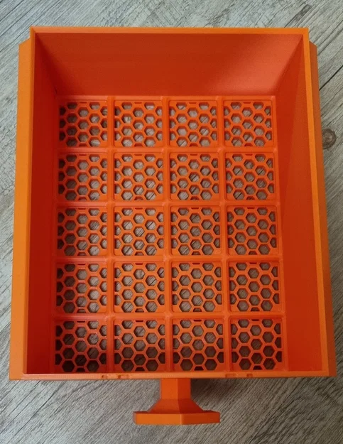 Ngăn kéo Gridfinity (Schublade/Drawer) gắn dưới bàn hoặc kệ - Image 4