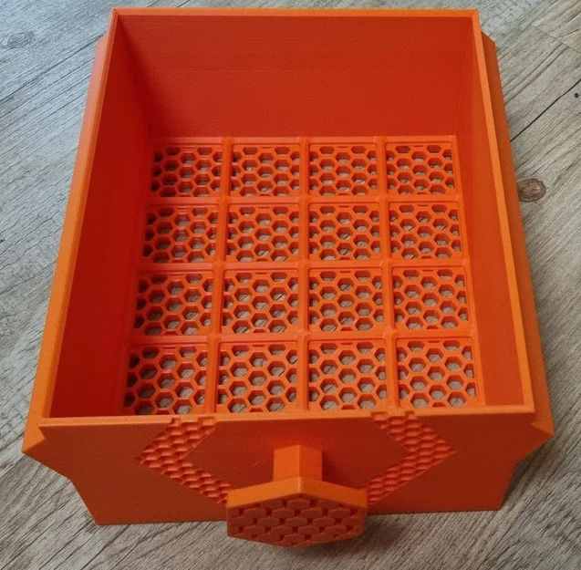 Ngăn kéo Gridfinity (Schublade/Drawer) gắn dưới bàn hoặc kệ - Image 5