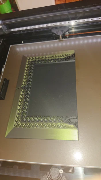 Khung Tranh 3D Module Cho Hueforge (Thiết Kế 4 Phần Chắc Chắn) - Image 2