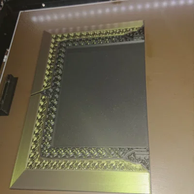 Khung Tranh 3D Module Cho Hueforge (Thiết Kế 4 Phần Chắc Chắn)