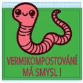 Mô hình 3D chú giun đất đáng yêu cho giáo dục Vermicomposting - Thumbnail 2