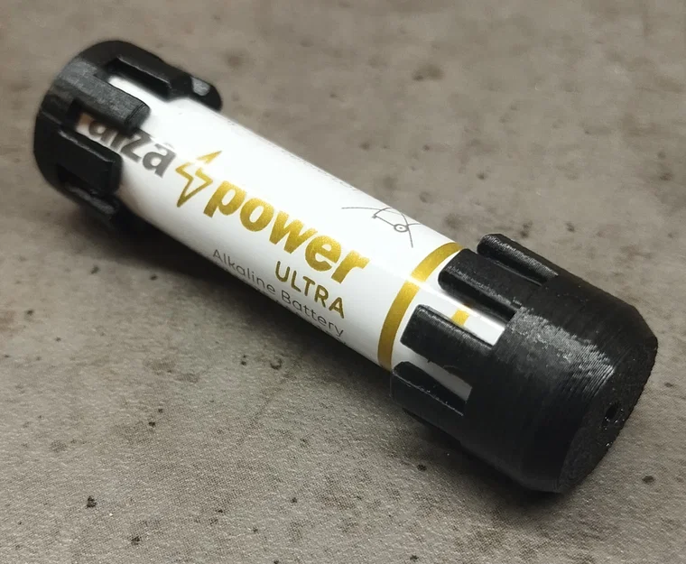 Adapter nhẹ V2 chuyển AAA sang AA (giảm 11g) - Image 1