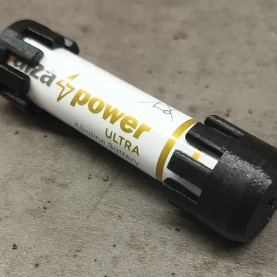 Adapter nhẹ V2 chuyển AAA sang AA (giảm 11g)