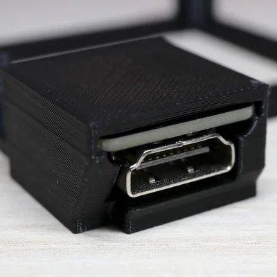 Giá đỡ đầu nối HDMI cho Amiga 500 (V2)