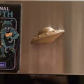 Nam châm tủ lạnh UFO phát sáng trong bóng tối (Glow-in-the-Dark) - Thumbnail 2