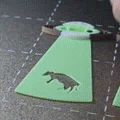 Nam châm tủ lạnh UFO phát sáng trong bóng tối (Glow-in-the-Dark) - Thumbnail 3