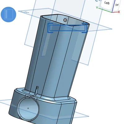 Giá đựng và nhả túi ni lông 3D thông minh (Kelímek na odvíjení sáčku)