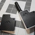 Nắp lưng cải tiến cho T-echo với vị trí công tắc và logo Meshtastic - Thumbnail 1