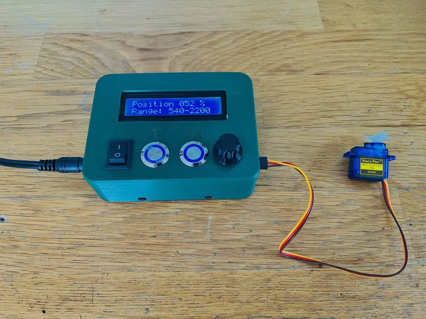 DIY Servo Tester (dành cho servo quay >180°!!!) - Image 1