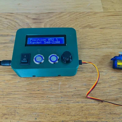 DIY Servo Tester (dành cho servo quay >180°!!!)