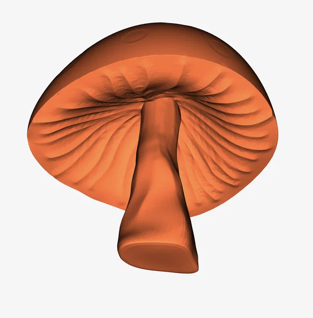 Mô hình trang trí nấm 3D dễ thương - File in STL - Image 2