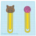 Kẹp sách hình thiên thần (Angel Bookmark) in 3D đẹp mắt - Thumbnail 2