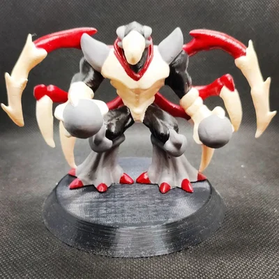 Mô hình 3D nhân vật Devilfenix từ series Gormiti để trưng bày
