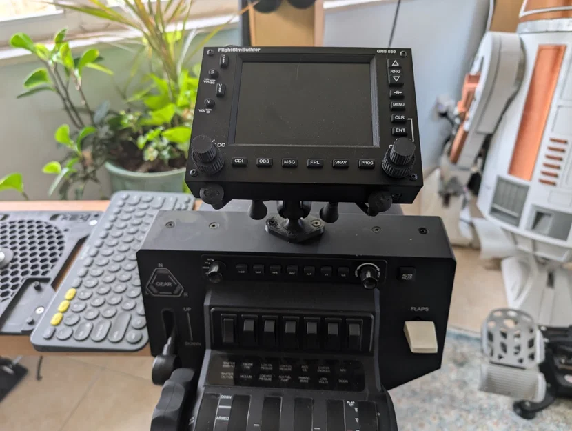 Ngàm Ram Ball Mount cho Honeycomb Alpha và Bravo - Image 1