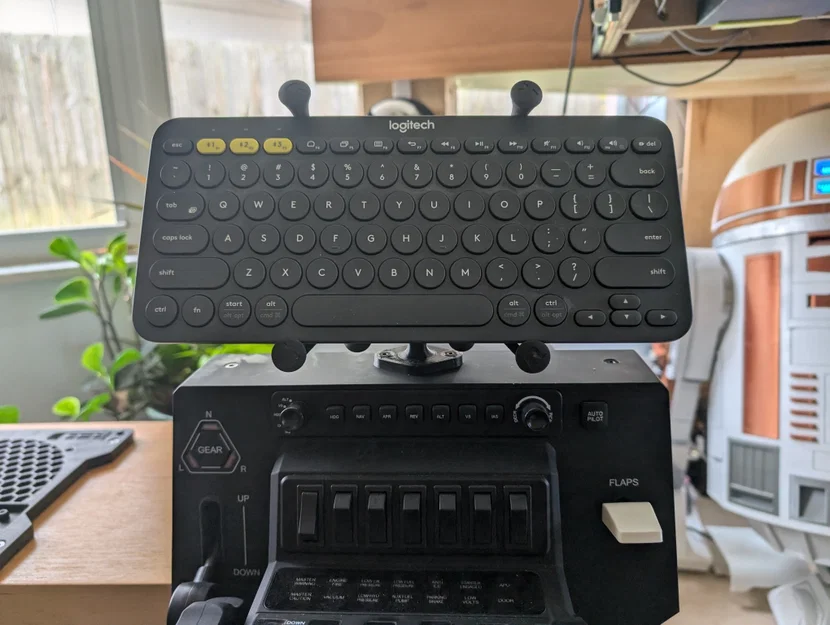 Ngàm Ram Ball Mount cho Honeycomb Alpha và Bravo - Image 2