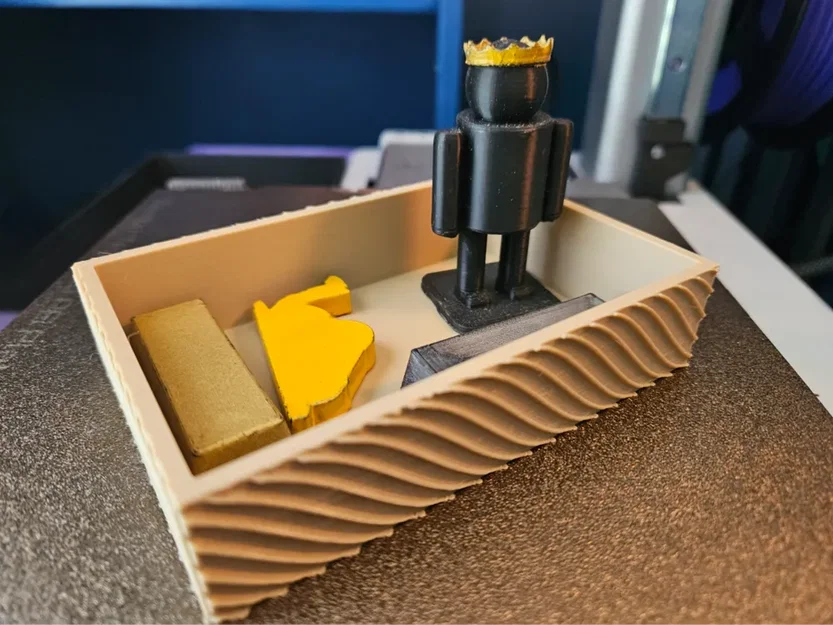 Khay đựng đồ Spiral Box - Thiết kế in 3D tinh tế cho bàn làm việc - Image 1