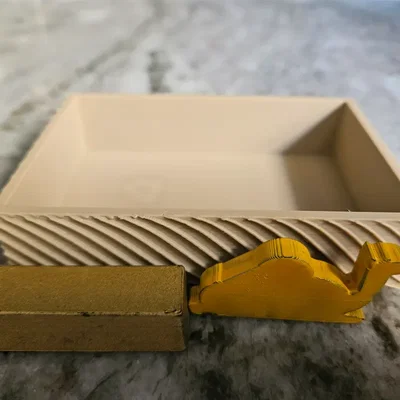 Khay đựng đồ Spiral Box - Thiết kế in 3D tinh tế cho bàn làm việc