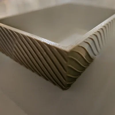 Khay đựng đồ Spiral Box - Thiết kế in 3D tinh tế cho bàn làm việc