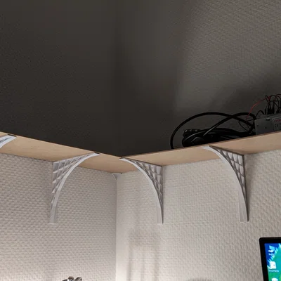 Pat đỡ kệ treo tường (Parametric Shelf Bracket) - Tùy biến dễ dàng