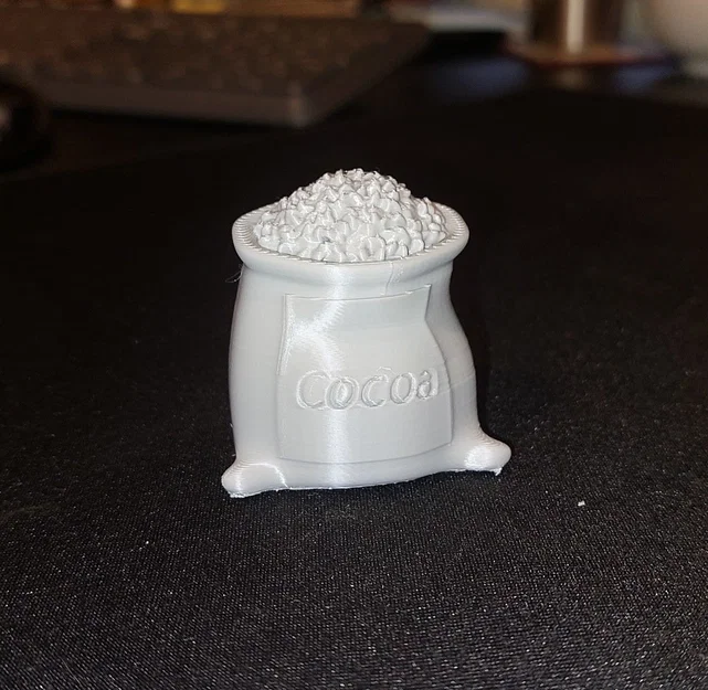 Mô hình túi hạt Cacao 3D (Conjured Cocoa) Blox Fruits siêu đẹp - Image 1