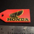 Móc khóa Honda phong cách cổ điển 1980s - Độc đáo cho xe phân khối lớn - Thumbnail 1