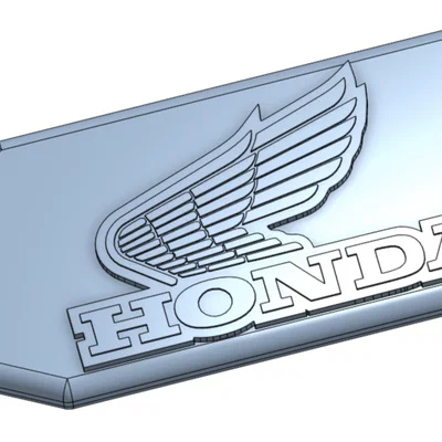 Móc khóa Honda phong cách cổ điển 1980s - Độc đáo cho xe phân khối lớn