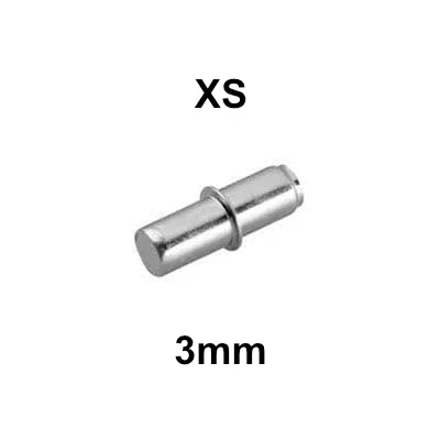Chốt đỡ kệ (3mm) XS (đầu vát / đầu phẳng)