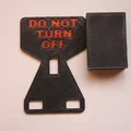 Nắp che công tắc phích cắm điện UK (Type G) – UK Mains Plug Switch Cover - Thumbnail 2