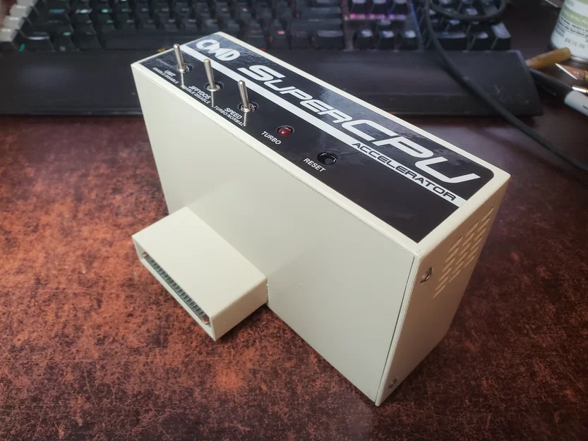 Case/enclosure 3 mảnh cho CMD SuperCPU (C64/C128) - Image 1