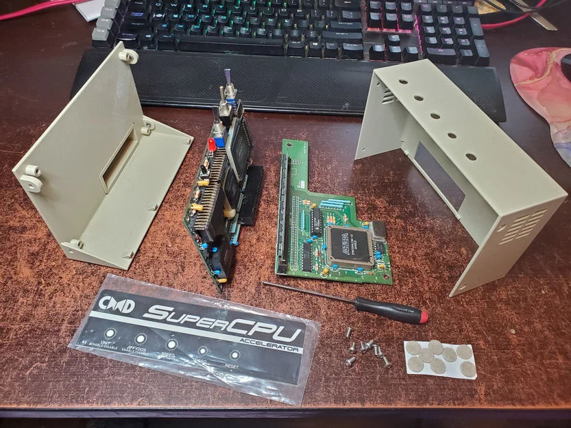 Case/enclosure 3 mảnh cho CMD SuperCPU (C64/C128) - Image 3