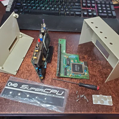 Case/enclosure 3 mảnh cho CMD SuperCPU (C64/C128)