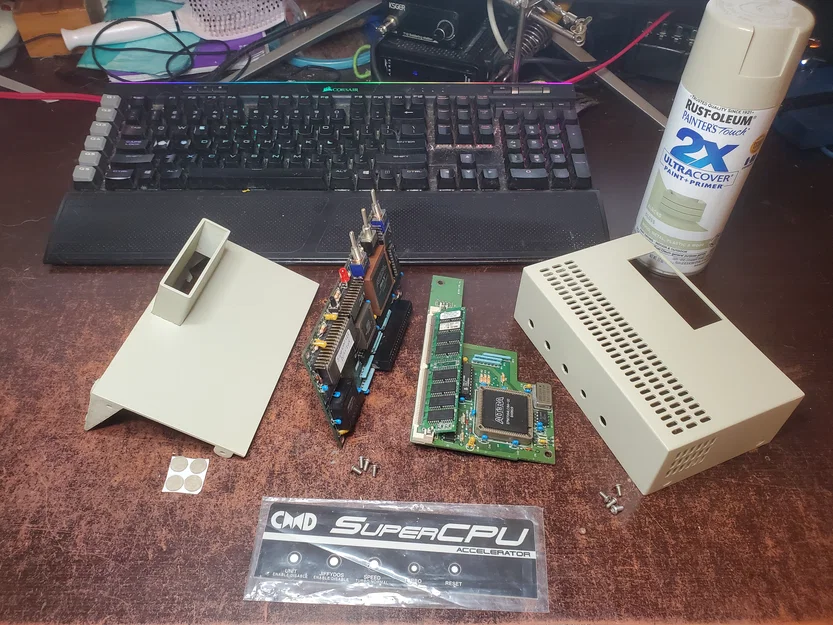 Case/enclosure 3 mảnh cho CMD SuperCPU (C64/C128) - Image 4