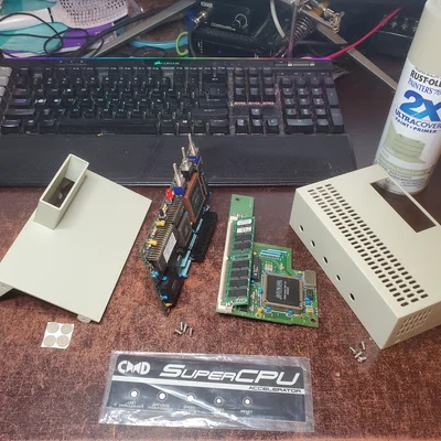 Case/enclosure 3 mảnh cho CMD SuperCPU (C64/C128)