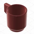 Mô hình ly nước mini (Mini Glass) dễ in và xinh xắn cho mọi không gian - Thumbnail 4