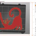 Khuôn vẽ hình mèo 3D (Cat Stencil) - Phụ kiện trang trí sáng tạo - Thumbnail 2