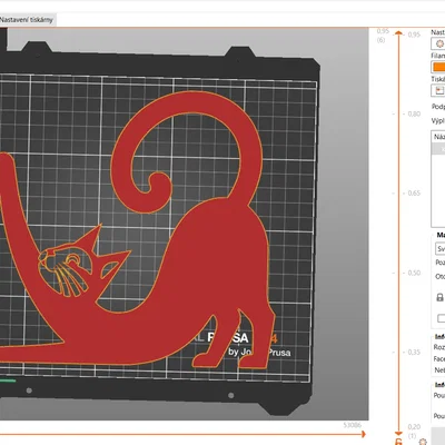 Khuôn vẽ hình mèo 3D (Cat Stencil) - Phụ kiện trang trí sáng tạo