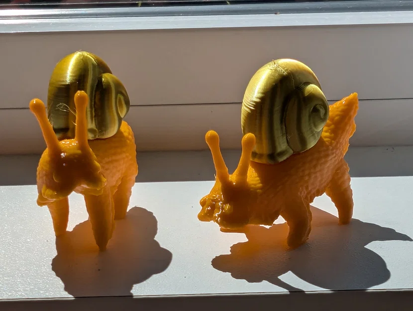 Mô hình chú chó ốc sên Snail Dog (phiên bản tách rời dễ in 3D) - Image 1