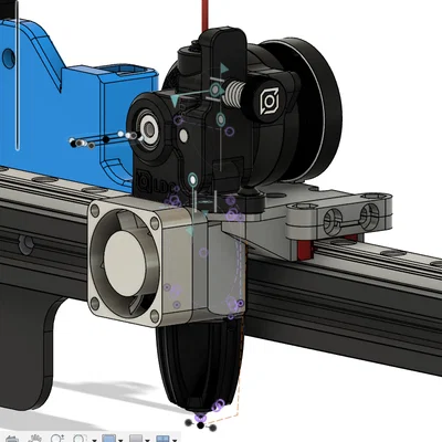 Linh kiện cụm đầu in LDO 3D Printing Upgrade cho máy in 3D